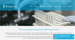 Desktop Screenshot of pathologygroup.co.uk
